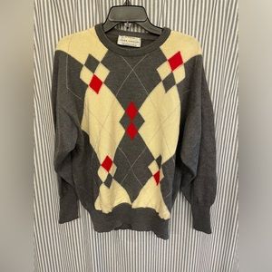 Clark Gregory 100% Merino wool sweater